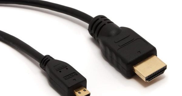 MicroHDMI to HDMI Cable for Raspberry Pi 4