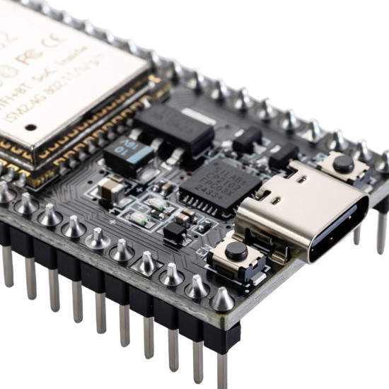 ESP‑32 Development Board (USB‑C type, 38‑pin, CP2102)