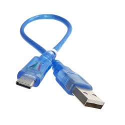 USB Type‑C Cable (30cm) – Compatible with ESP32, UNO R4, and other boards