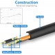 Micro USB-A to Micro-B Cable for ESP32 Wroom, ESP8266 NodeMCU, Wemos Boards