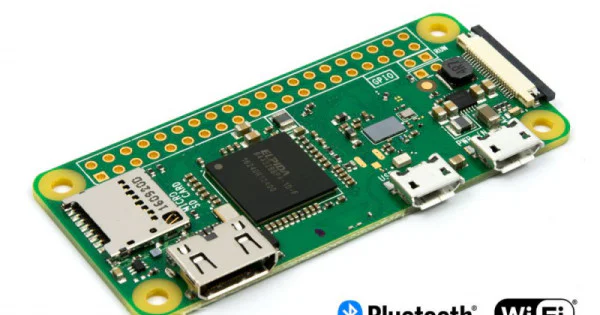 Raspberry Pi Zero W (Wireless) With In-Built Wifi and Bluetooth