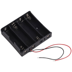 Battery Case Holder for 4 x 18650 Battery (Series) Battery Case Holder for 4 x 18650 Battery (Series)