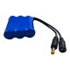 12V 2000mAh Li-ion Rechargeable Battery Pack built-in BMS 12V 2000mAh Li-ion Rechargeable Battery Pack built-in BMS