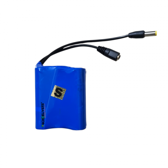 12V Battery Pack 4000mAh 6-Cell Li-ion Rechargeable
