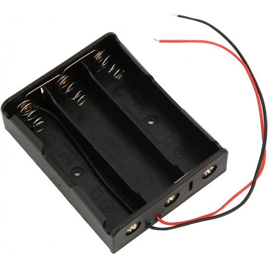 Battery Case Holder for 3 x 18650 Battery (Parallel)