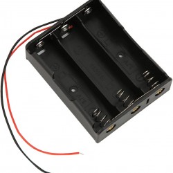 Battery Case Holder for 3 x 18650 Battery (Parallel)