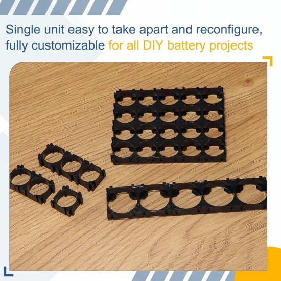 Battery Cell Spacer Holder 1x1 for 18650 Battery Cell Spacer Holder 1x1 for 18650