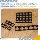 Battery Cell Spacer Holder 1x1 for 18650 Battery Cell Spacer Holder 1x1 for 18650