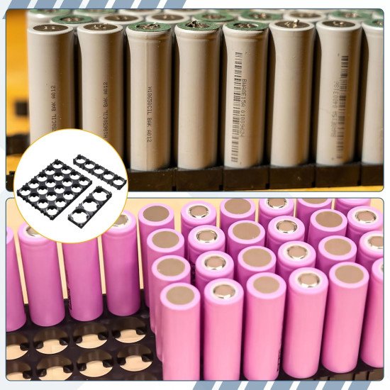 Battery Cell Spacer Holder 1x1 for 18650 Battery Cell Spacer Holder 1x1 for 18650