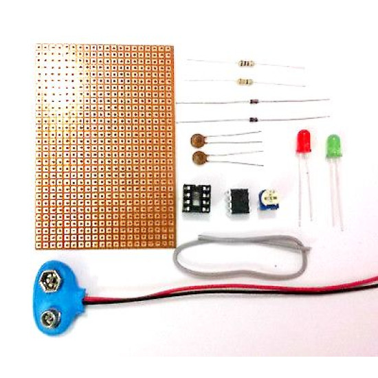 Z4 - 555 Timer TV Remote Jammer Circuit Kit