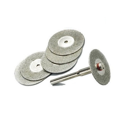 Diamond Saw Blade 25MM Cutting Wheel 5 Discs + 1 Mandrel  Diamond Saw Blade 25MM Cutting Wheel 5 Discs + 1 Mandrel