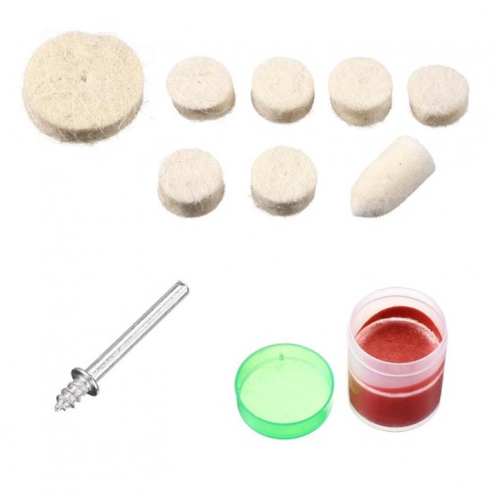 KIT - Polishing Tool with Polishing Paste for Mini Drill Machine Rotary Tools