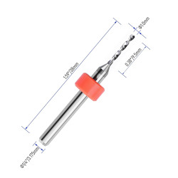 Carbide Drill Bit Engraving Bit 1.0 mm for CNC - PCB Milling Machine