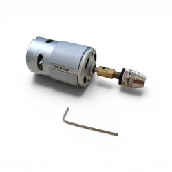 Drill Chuck 0.6-3.2mm Mount with 775 DC Motor
