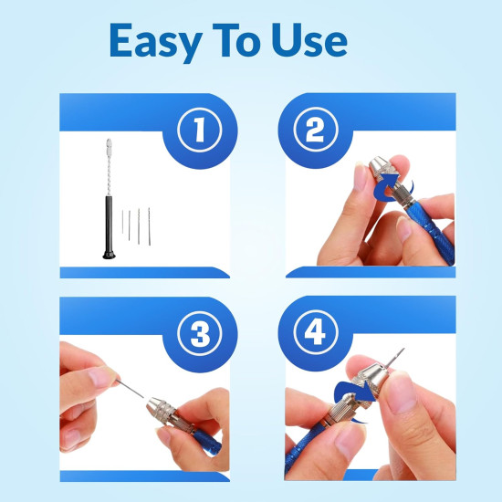 PCB Hand Drill (Spiral Push Drill)