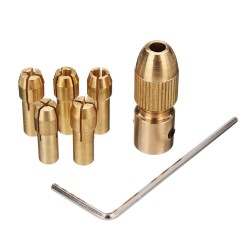 Drill Chuck Set 0.5-3mm for 385 DC Motor (2.30mm Shaft Dia) Drill Chuck Set 0.5-3mm for 385 DC Motor (2.30mm Shaft Dia)