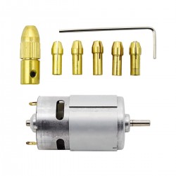 Drill Chuck Set 0.5-3mm with 775 DC Motor Drill Chuck Set 0.5-3mm with 775 DC Motor