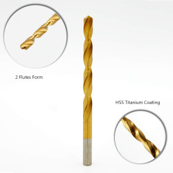 Drill Bit Golden Oxide coated - 1.7mm Drill Bit Golden Oxide coated - 1.7mm