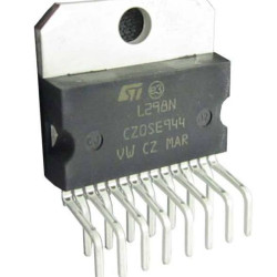 L298N High Current Dual H-Bridge Motor Driver IC - Original ST Electronics IC L298N High Current Dual H-Bridge Motor Driver IC - Original ST Electronics IC