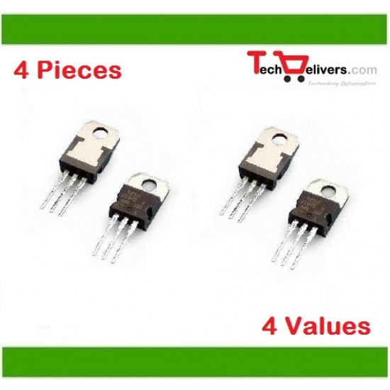 MOSFET Assorted Kit 4-Type of FETs 4-Pieces