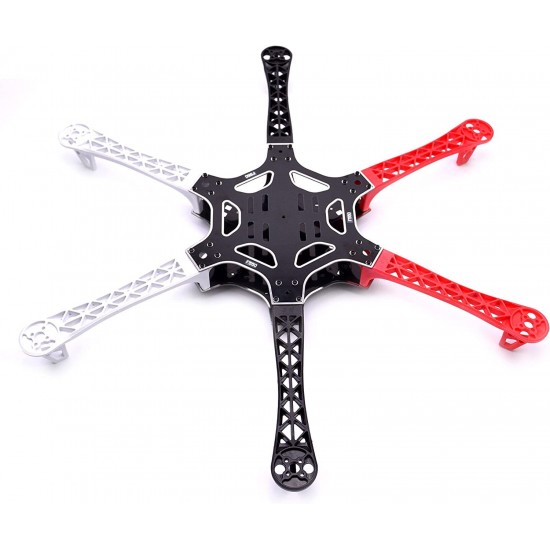 F550 Hexacopter drone frame Kit with integrated PCB F550 Hexacopter drone frame Kit with integrated PCB