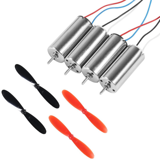 Coreless Drone Motor 716 with Propeller (4 PCS)