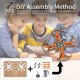Wooden Assembly DIY Toy Drone Aircraft with Remote Wooden Assembly DIY Toy Drone Aircraft with Remote