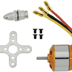 A2212 1000 KV BLDC Brushless DC Motor for Drone (Soldered Connector) A2212 1000 KV BLDC Brushless DC Motor for Drone (Soldered Connector)