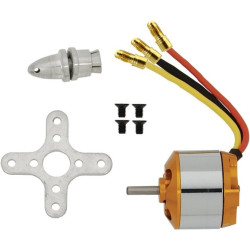A2212 1000 KV BLDC Brushless DC Motor for Drone (Soldered Connector) A2212 1000 KV BLDC Brushless DC Motor for Drone (Soldered Connector)