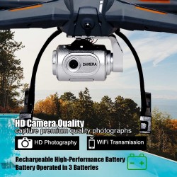 Tracker Drone With High Quality Camera With Remote Control Compatible with Android Mobile Tracker Drone With High Quality Camera With Remote Control Compatible with Android Mobile