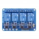 4 Channel 5V Relay Module with Optocoupler