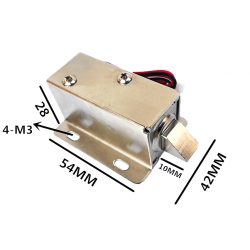 DC 12V Cabinet Door Lock Electric Solenoid BIG DC 12V Cabinet Door Lock Electric Solenoid BIG