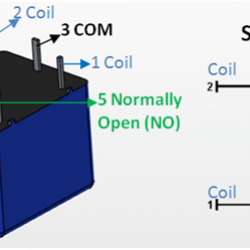 Relay SPDT 12V 7A - PCB mount Relay SPDT 12V 7A - PCB mount