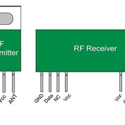 433 Mhz RF module - Transmitter & Receiver pair ASK