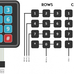 4×3 Matrix 12 keys Membrane Switch Keypad 4×3 Matrix 12 keys Membrane Switch Keypad