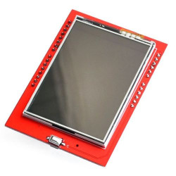 2.4" TFT LCD Shield + Touch Panel Display with TF w/TF Reader for Arduino UNO R3  2.4" TFT LCD Shield + Touch Panel Display with TF w/TF Reader for Arduino UNO R3