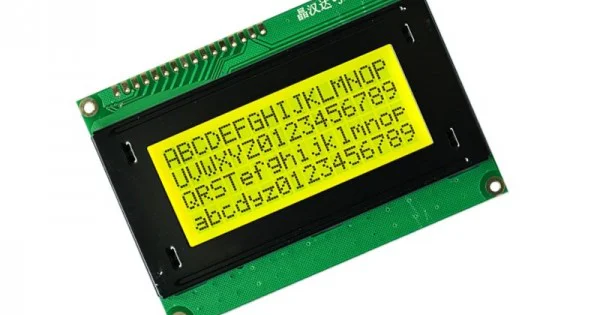 LCD 16X4 Alphanumeric Display - Green Backlight