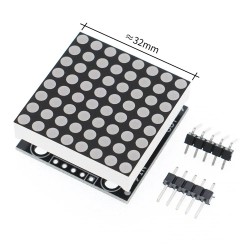 MAX7219 Dot Led Matrix Module MCU Control LED Display Module MAX7219 Dot Led Matrix Module MCU Control LED Display Module