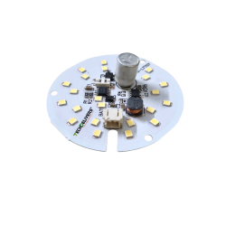 DOB 12W AC/DC Inverter 22 LED 64mm White Alpha