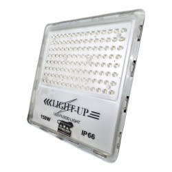 LED Flood Light 150W IP66 Waterproof Lens Type with Extension Bracket Lamp Outdoor (White) LED Flood Light 150W IP66 Waterproof Lens Type with Extension Bracket Lamp Outdoor (White)