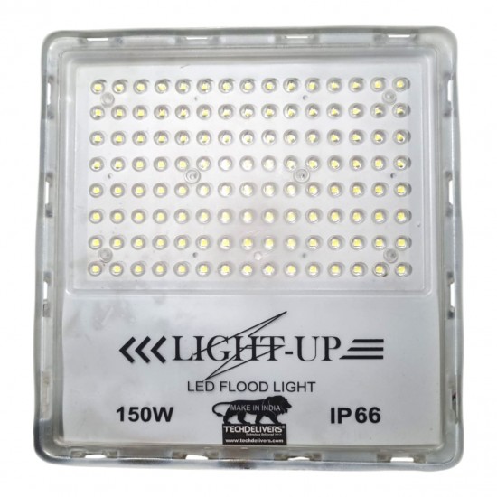 LED Flood Light 150W IP66 Waterproof Lens Type with Extension Bracket Lamp Outdoor (White) LED Flood Light 150W IP66 Waterproof Lens Type with Extension Bracket Lamp Outdoor (White)