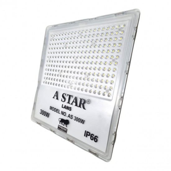 LED Flood Light 300W IP66 Waterproof Lens Type with Extension Bracket Lamp Outdoor (White) LED Flood Light 300W IP66 Waterproof Lens Type with Extension Bracket Lamp Outdoor (White)