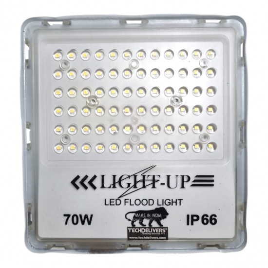 LED Flood Light 70W IP66 Waterproof Lens Type with Extension Bracket Lamp Outdoor (White) LED Flood Light 70W IP66 Waterproof Lens Type with Extension Bracket Lamp Outdoor (White)