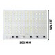 LED Aluminum 200W 220V AC Plate for Flood Light with onboard driver 210Pcs SMD 2835 LED Aluminum 200W 220V AC Plate for Flood Light with onboard driver 210Pcs SMD 2835