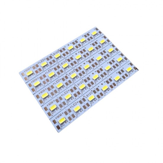 LED Aluminum 30 Strip Light 4V DC 30Pcs SMD 5730