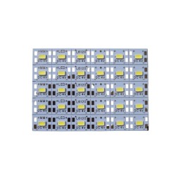 LED Aluminum 30 Strip Light 4V DC 30Pcs SMD 5730