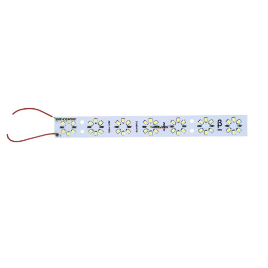 LED 42 Strip Light 12V DC 42Pcs SMD 3020 Aluminum Base
