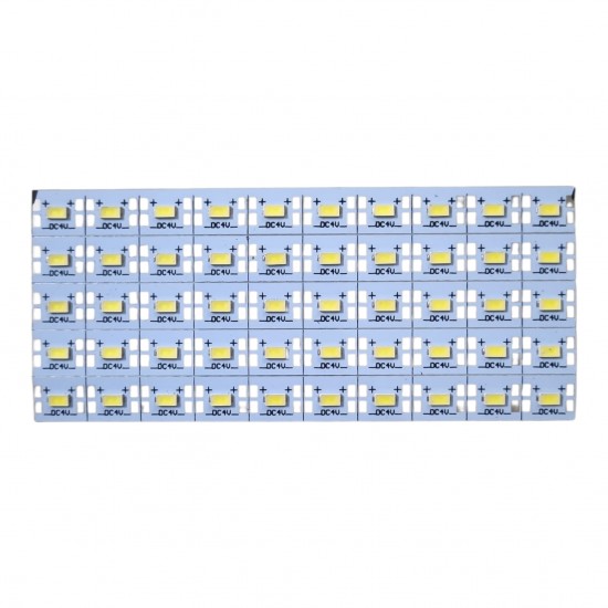 LED Aluminum 50 Strip Light 4V DC 50Pcs SMD 5730