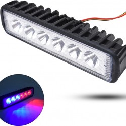 LED 6 Red Blue Hazard Warning Caution Police Light LED 6 Red Blue Hazard Warning Caution Police Light