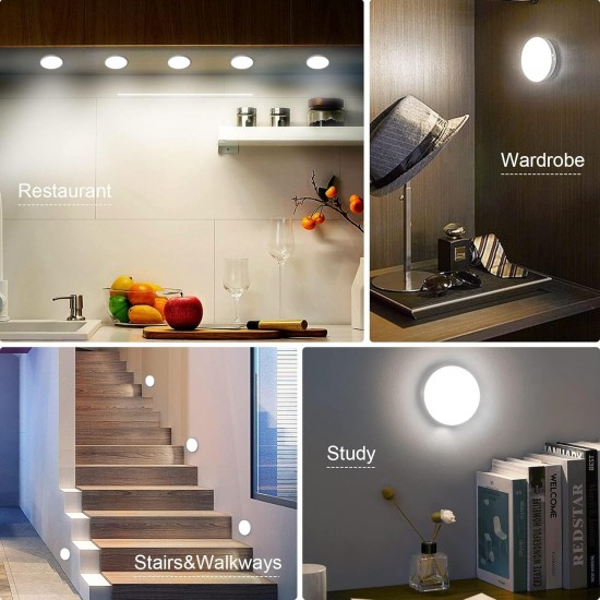 LED Motion Sensing Light Rechargeable White